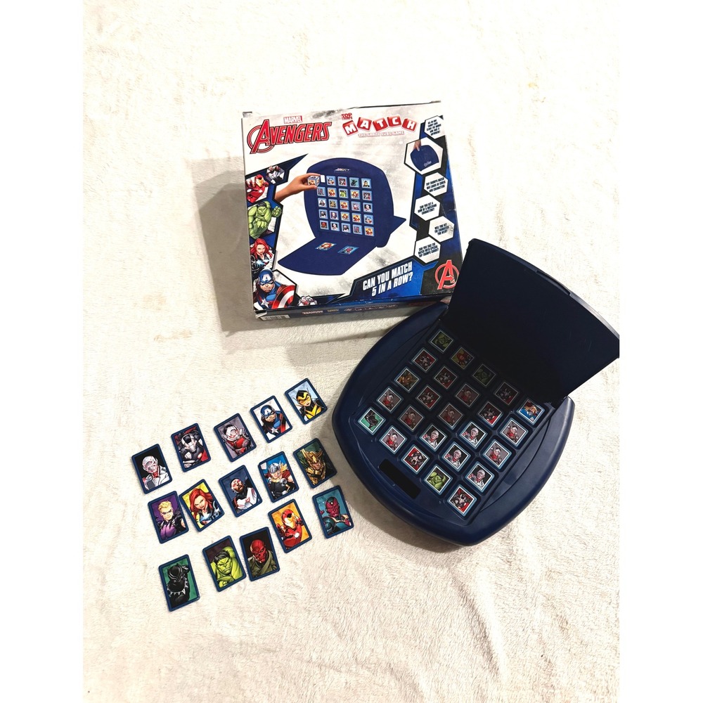 Marvel Avengers Top Trumps Match The Crazy Cube Game Tabletop Strategy Toy